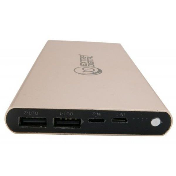 Мобильный аккумулятор Extradigital YN-012 (12 000 mAh) Gold